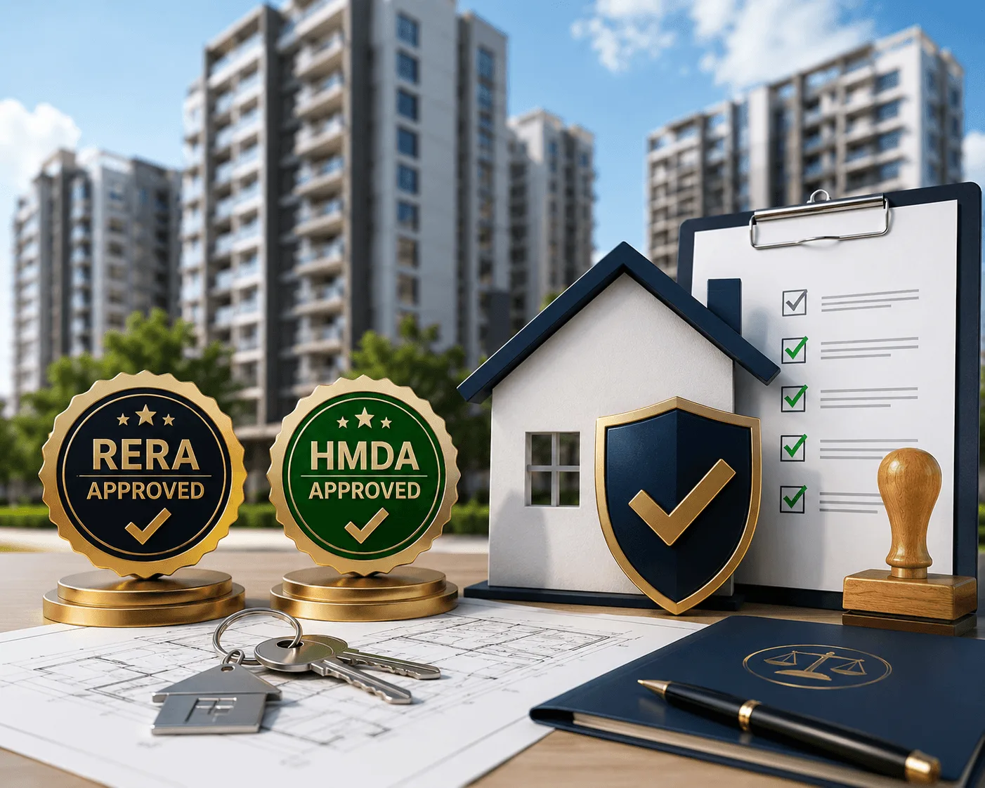 RERA approved apartments West Hyderabad